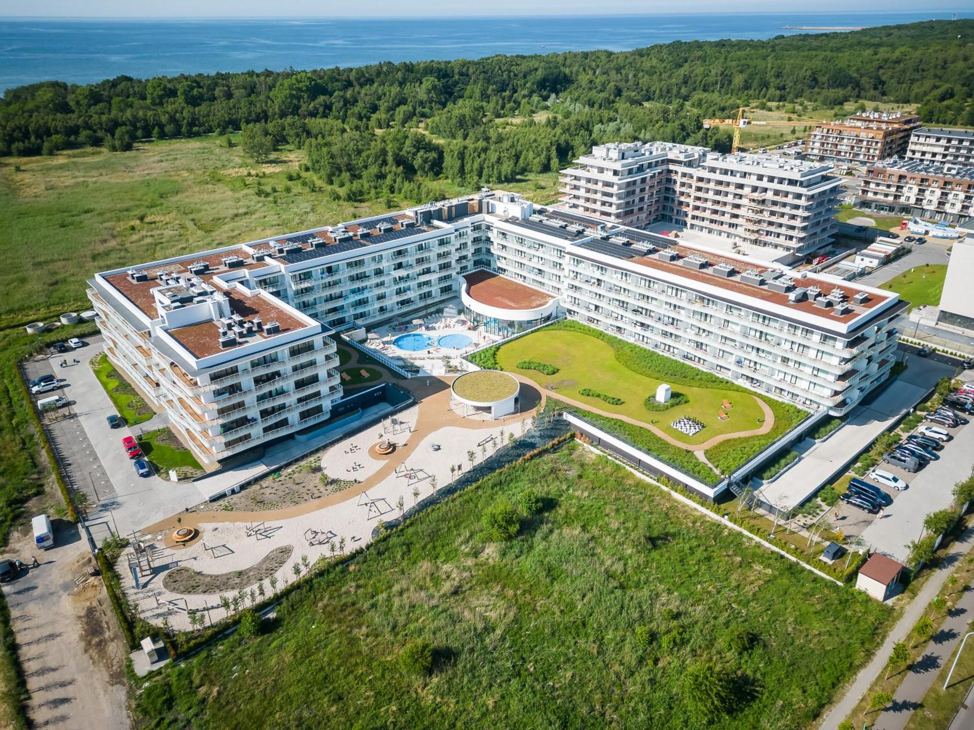 Faro Apartamenty Polanki Aqua Spa Deluxe 4 Baseny Free Parking Kołobrzeg Buitenkant foto